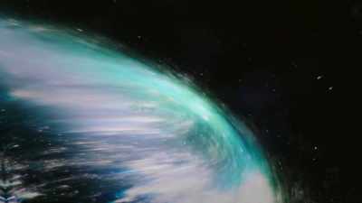 Set off a
space-time tsunami... - Cosmos: Possible Worlds