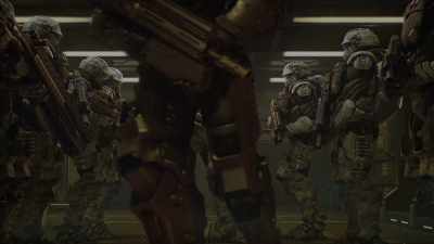 Set your suits
to zero pressure, troopers. - Starship Troopers: Traitor of Mars