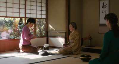 Set the ladle rest inside the mat edging. - Every Day a Good Day
