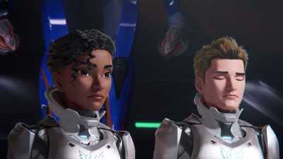Set up a defensive perimeter
while Engineering gets some Robos back up. - Mech Cadets