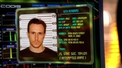 Seth McAdams, attempted rape. - CSI: Miami