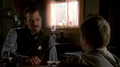 Seth: Why don't you tell me
about your father, William? - Deadwood