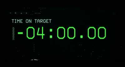 Setting time to target: - Top Gun: Maverick