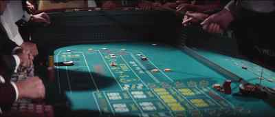 Seven, loser. The lucky lady craps out. - Diamonds Are Forever
