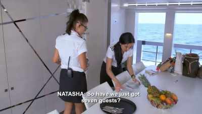 - Seven?
- Yeah. - Below Deck Mediterranean