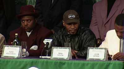 - Seven years ago Mike was - Bruno v Tyson