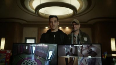 - Seventh floor
to the right of the elevator. - Mr. Robot