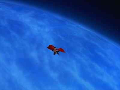 Several hours ago, Superman said
his final goodbyes to the crowd. - Lois & Clark: The New Adventures of Superman