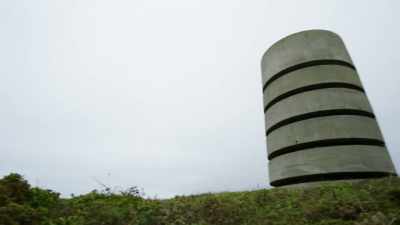 Several marinepeilstande
or mp observation towers, - Secret Nazi Ruins