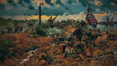 Several of his generals,
including one of his sons, - Abraham Lincoln