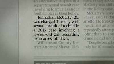 Several young ladies came
forward, uh, alleging that, - Outcry