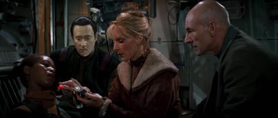 Severe theta radiation poisoning - Star Trek: First Contact