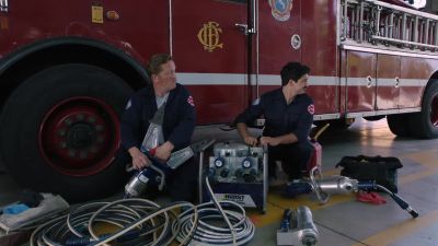 Severide, we got trouble!
Get out here! - Chicago Fire