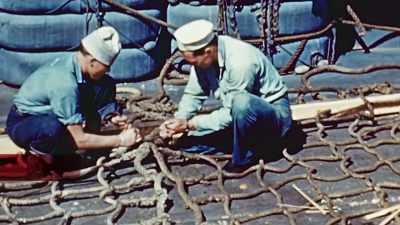 SGT. HATCH: We packed shovels
along with us, but we figured - The Pacific War in Color