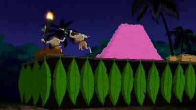 [SHAGGY AND SCOOBY SCREAMING] - Aloha, Scooby Doo!