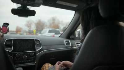 Shahina's on her way
to a chili-eating event - Superhot: The Spicy World of Pepper People