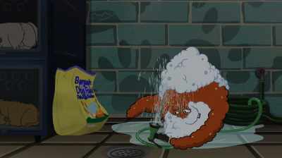 Shake, come on, man. Relax.
We'll break ground on another condo. - Aqua Teen Forever: Plantasm