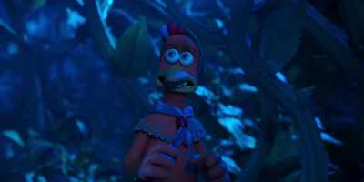 [shakily] I'm big… [whimpers] - Chicken Run: Dawn of the Nugget