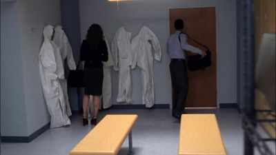 Shall we don our bunny suits? - Burn Notice