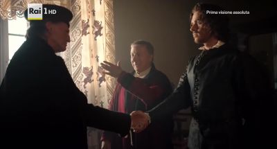 Shall we get down to
business, Messer Medici? - Medici: Masters of Florence