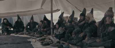 Shall we go into the tent - The Legend of Tomiris