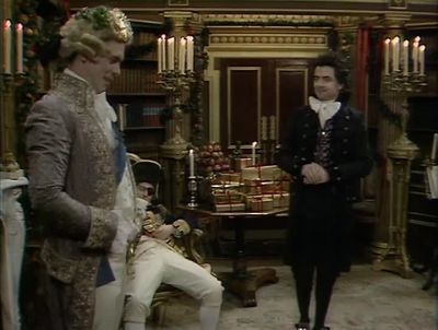 Shall I begin the Christmas story Absolutely - Blackadder's Christmas Carol