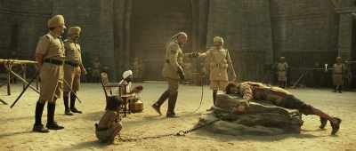 Shall I give him the same death
as his father? - Shamshera