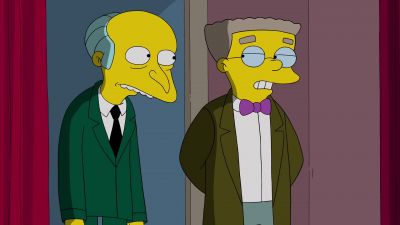 Shall I release the hounds sir - The Simpsons