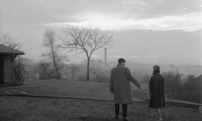 Shall we sit in there? It's
a bit cold out here in't it? - A Kind of Loving
