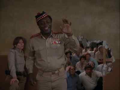 Shalom sure oh by the way I almost - Raid on Entebbe