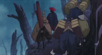 芟羌, 炎糾迎的物社. - Princess Mononoke