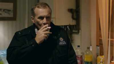 Shannon's slipped down
to third item on t'news, - The Moorside