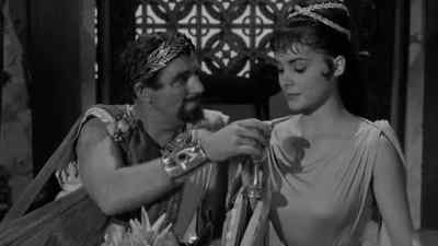 Share a wine glass with me. - The Three Stooges Meet Hercules
