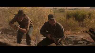 -[Sharnie grunts]
-[gunfire continues] - Territory