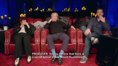 - [Sharon] Aliens.
- [producer speaking] - The Osbournes Want to Believe