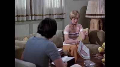 Sharon:
I don't know what's with him
today. - The Love Boat