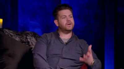 - [Sharon laughs] What is it?
- [Jack] [bleep] David, bro. - The Osbournes Want to Believe