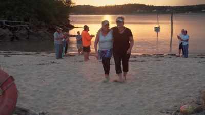 [sharon] no one could get
a better partner than sandi. - Race Against The Tide