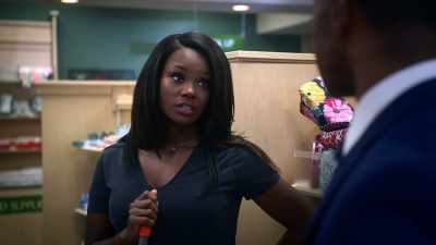 Sharon:
Oh. Huh. OK. - Tyler Perry's The Oval