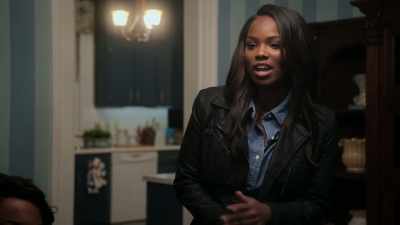 SHARON: [SCOFFS] HE'S GOING
EVERYWHERE, - Tyler Perry's The Oval