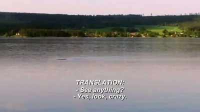 - [Sharon] Whatever the lake is.
- [Jack] Yeah. - The Osbournes Want to Believe