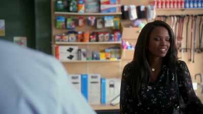Sharon: Why do men do that?
Kareem: No, no, Sharon, don't-- - Tyler Perry's The Oval