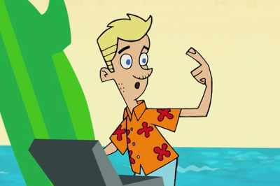 - Sharp.
- (UTENSILS CLANGING) - Johnny Test