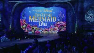 [sharp yelp] - The Little Mermaid Live!