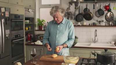 Sharpening it is a bit of a nag, - James May: Oh Cook!