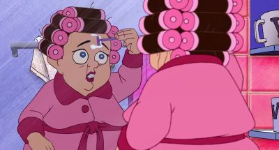 Shaving the chest - Eight Crazy Nights