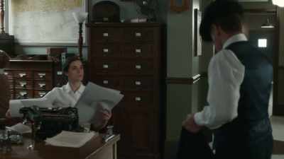 - Shaw! Look lively. I need you. - Frankie Drake Mysteries