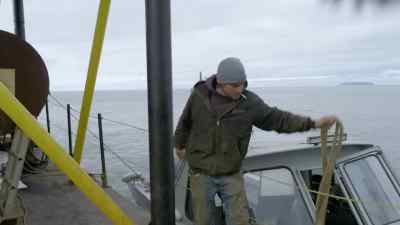 Shawn is right next
to us again,
pushing it on us. - Bering Sea Gold