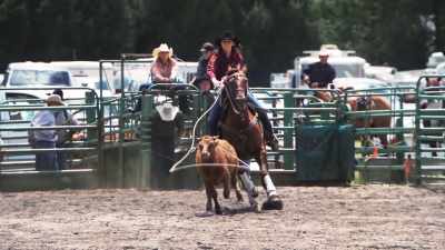 SHAWN: Training horses,
bronc riding, shoeing horses, - Buried In The Backyard