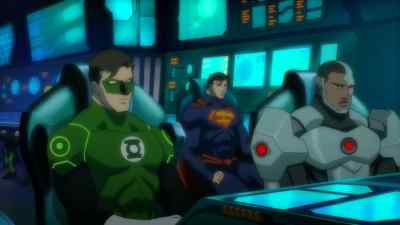 Shazam, Flash and I will
keep an eye out topside. - Justice League: Throne of Atlantis